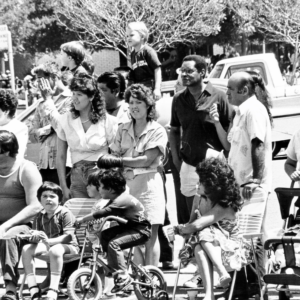 Watching the Parade, Stockton, California